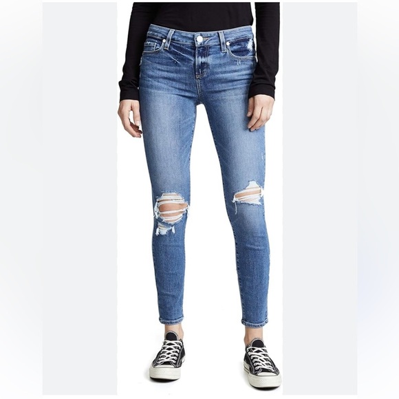 PAIGE Denim - Paige Verdugo Ultra Skinny ripped distressed jeans